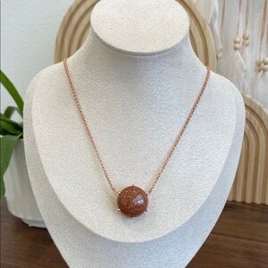 New Hespera Colorado Sunstone Pendant Necklace
